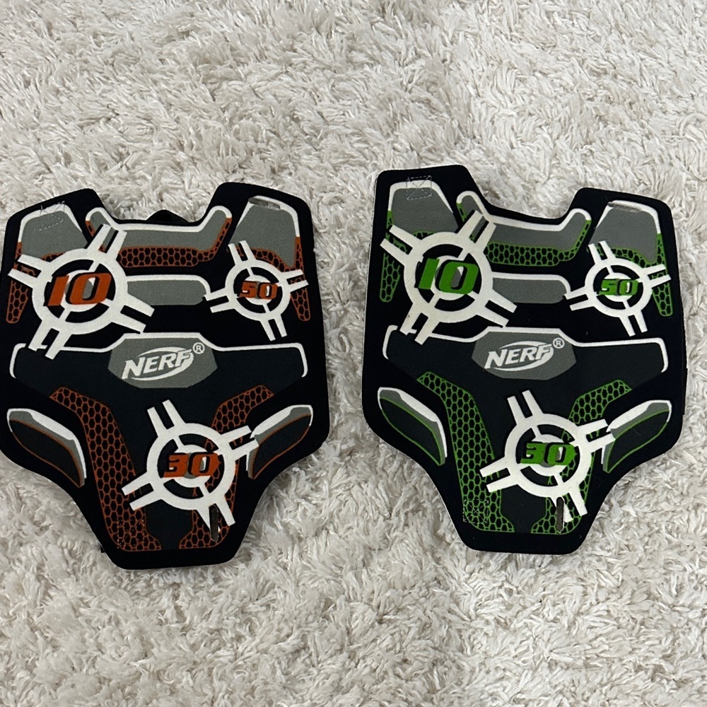 Nerf Dart Tag Scoring Vests NWOT
